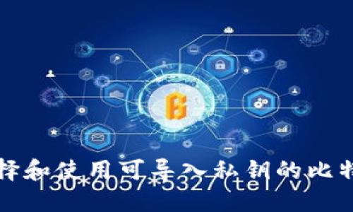 如何选择和使用可导入私钥的比特币钱包