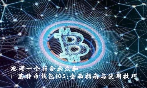 思考一个符合大众和  
: 莱特币钱包iOS：全面指南与使用技巧