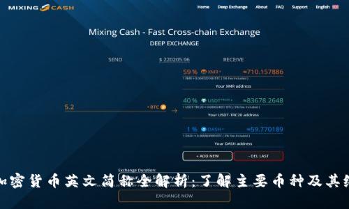 : 加密货币英文简称全解析：了解主要币种及其缩写