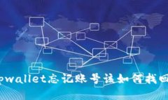 tpwallet忘记账号该如何找回？