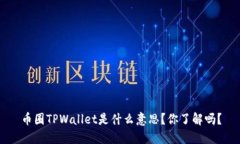 币圈TPWallet是什么意思？你了解吗？
