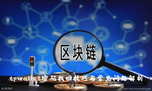 tpwallet密码找回技巧与常见问题解析